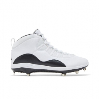Ανδρικά Παπούτσια Air Jordan 10 Retro Metal Άσπρο Μαύρος