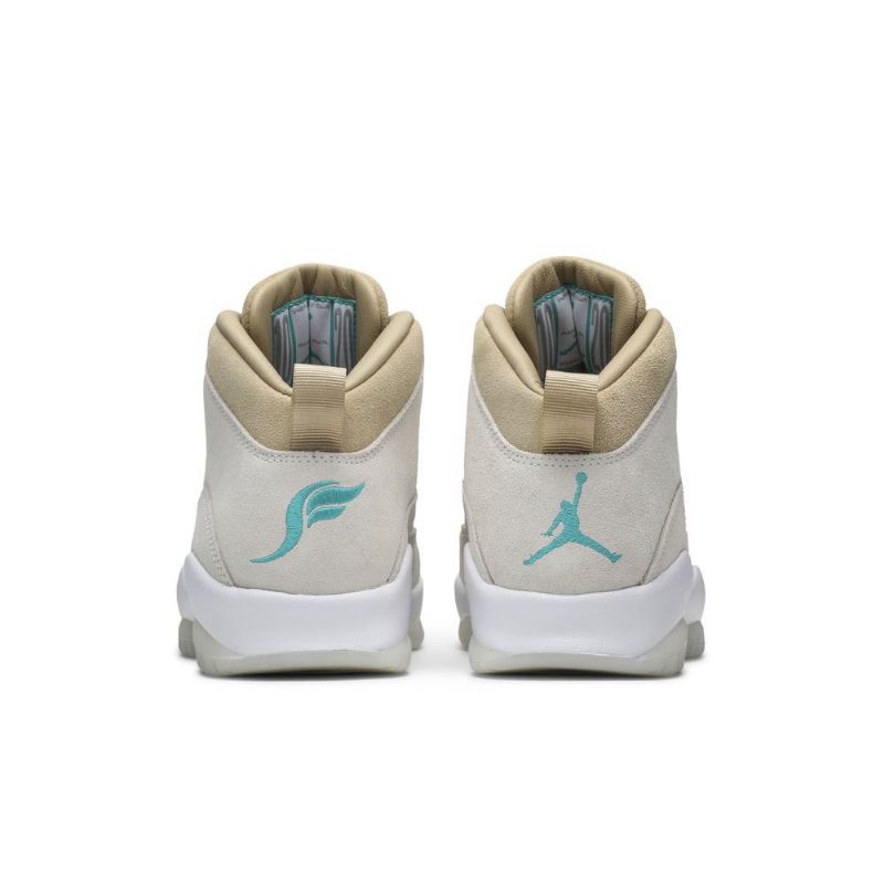 Ανδρικά Παπούτσια Air Jordan 10 Solefly Retro Άσπρο Πράσινος
