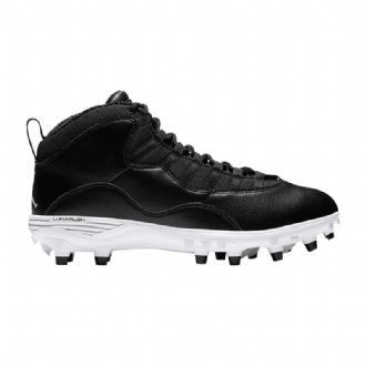 Ανδρικά Παπούτσια Air Jordan 10 Td Mid Μαύρος Άσπρο