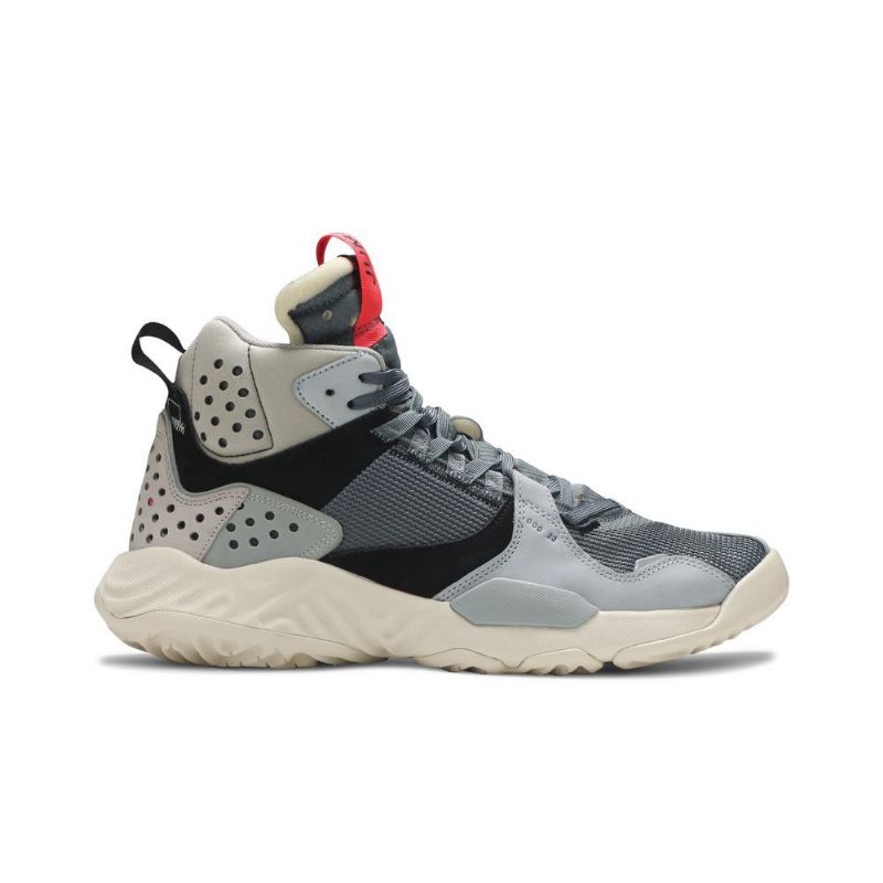 Ανδρικά Παπούτσια Air Jordan Delta Mid Γκρί Μαύρα Κόκκινα