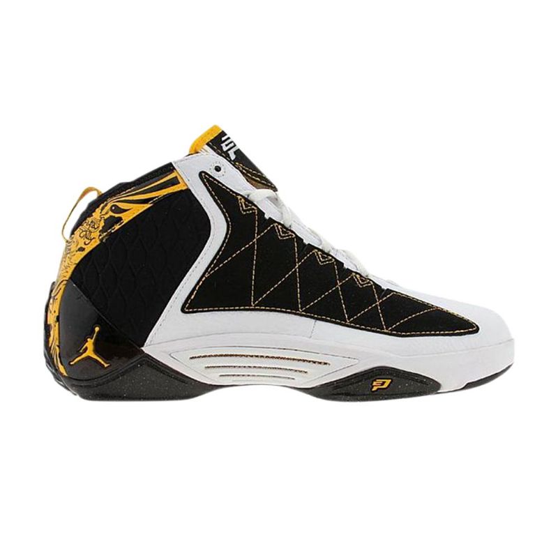 Ανδρικά Παπούτσια Air Jordan Cp3 Cp3.ii Λευκά Κίτρινα Μαύρα