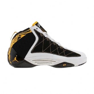 Ανδρικά Παπούτσια Air Jordan Cp3 Cp3.ii Λευκά Κίτρινα Μαύρα