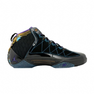 Ανδρικά Παπούτσια Air Jordan Cp3 Cp3.ii Μαύρα Μωβ Μπλε Κίτρινα