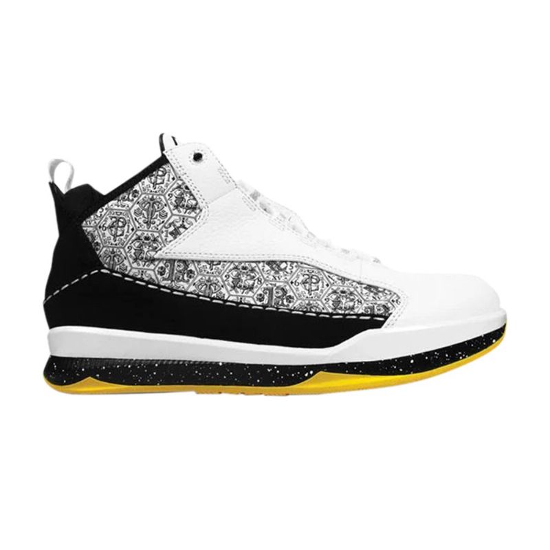 Ανδρικά Παπούτσια Air Jordan Cp3 Cp3.iii Λευκά Κίτρινα Μαύρα