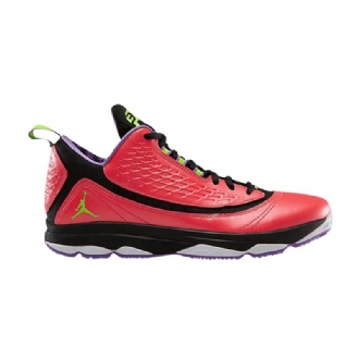 Ανδρικά Παπούτσια Air Jordan Cp3 Cp3.vi Ae Κόκκινος Μαύρος Μωβ Πράσινος