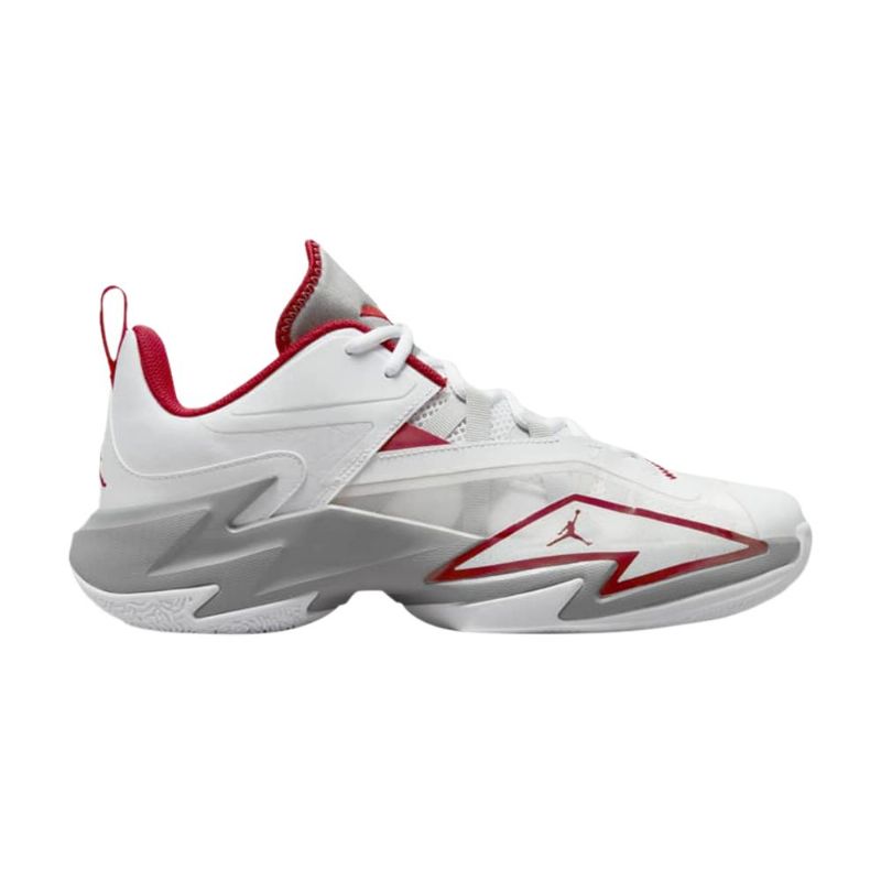 Air Jordan Westbrook One Take 3 Λευκά Γκρι Κόκκινα Ανδρικά Παπούτσια