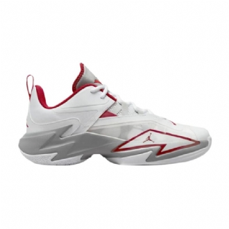 Air Jordan Westbrook One Take 3 Λευκά Γκρι Κόκκινα Ανδρικά Παπούτσια