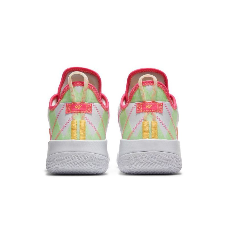 Ανδρικά Παπούτσια Air Jordan Westbrook One Take 2 Άσπρο Πράσινος Κίτρινος Ροζ