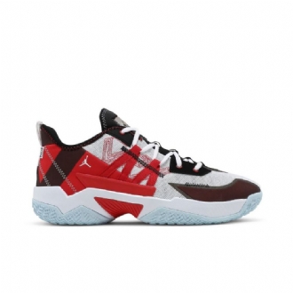 Ανδρικά Παπούτσια Air Jordan Westbrook One Take 2 Λευκά Κόκκινα Μαύρα