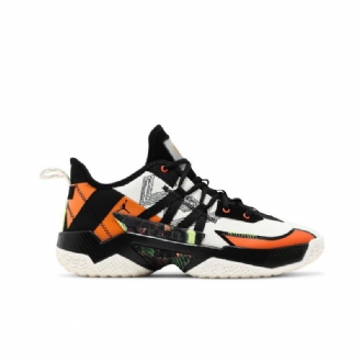 Ανδρικά Παπούτσια Air Jordan Westbrook One Take 2 Λευκά Μαύρα Πορτοκαλί