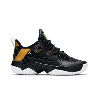 Ανδρικά Παπούτσια Air Jordan Westbrook One Take 2 Μαύρα Χρυσά Λευκά
