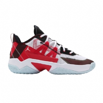 Ανδρικά Παπούτσια Air Jordan Westbrook One Take 2 Pf Άσπρο Κόκκινος Μαύρος