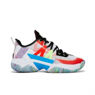 Ανδρικά Παπούτσια Air Jordan Westbrook One Take 2 Pf Άσπρο Πολύχρωμα