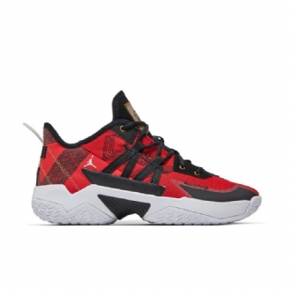 Ανδρικά Παπούτσια Air Jordan Westbrook One Take 2 Pf Κόκκινος Μαύρος Χρυσός
