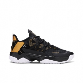 Ανδρικά Παπούτσια Air Jordan Westbrook One Take 2 Pf Μαύρος Χρυσός Άσπρο
