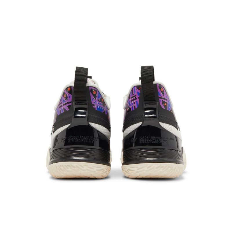 Ανδρικά Παπούτσια Air Jordan Westbrook One Take Άσπρο Μαύρος Μωβ