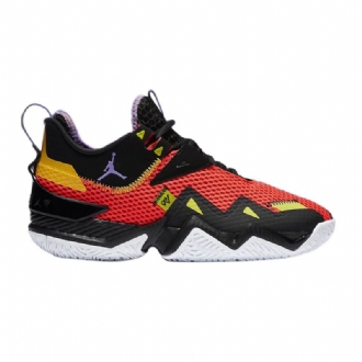 Ανδρικά Παπούτσια Air Jordan Westbrook One Take Κόκκινος Μαύρος Κίτρινος Μωβ