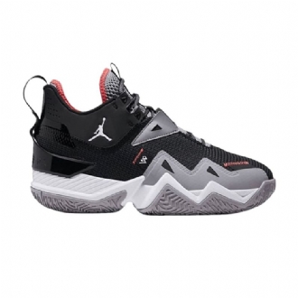 Ανδρικά Παπούτσια Air Jordan Westbrook One Take Μαύρος Γκρί Ροζ