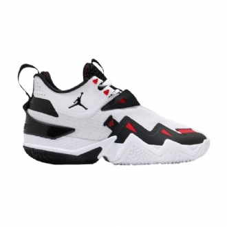 Ανδρικά Παπούτσια Air Jordan Westbrook One Take Pf Άσπρο Κόκκινος Μαύρος