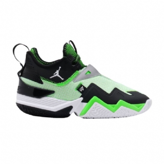 Ανδρικά Παπούτσια Air Jordan Westbrook One Take Pf Άσπρο Μαύρος Πράσινος