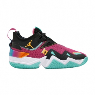 Ανδρικά Παπούτσια Air Jordan Westbrook One Take Pf Ροζ Μαύρος Turquoise Πορτοκάλι