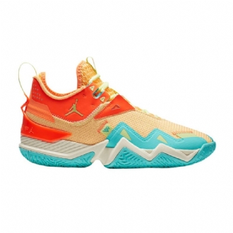 Ανδρικά Παπούτσια Air Jordan Westbrook One Take Πορτοκάλι Χρυσός Turquoise