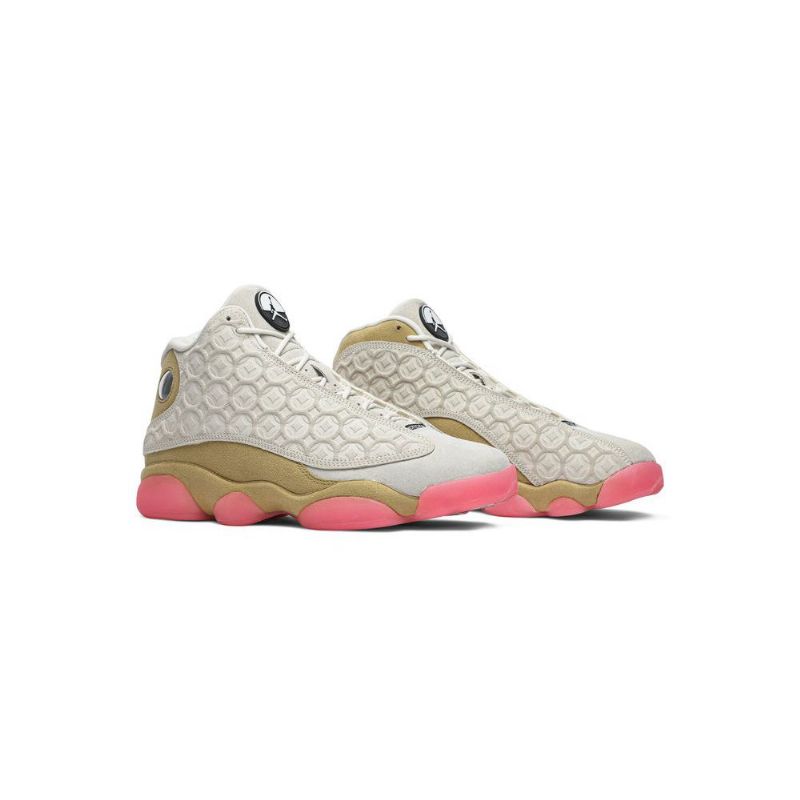 Ανδρικά Παπούτσια Air Jordan 13 Retro Άσπρο Χρυσός Ροζ