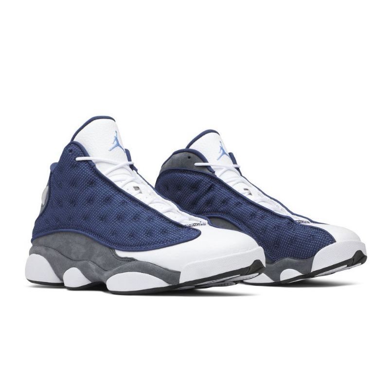 Ανδρικά Παπούτσια Air Jordan 13 Retro Μπλε Γκρί Άσπρο
