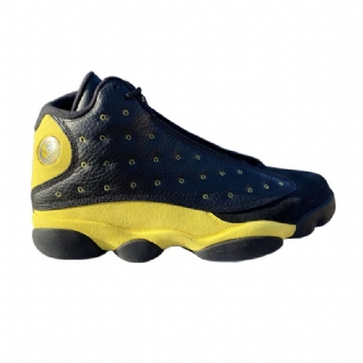 Ανδρικά Παπούτσια Air Jordan 13 Retro Pe Μαύρα Κίτρινα