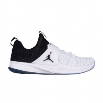 Ανδρικά Παπούτσια Air Jordan Trainer 2 Flyknit Άσπρο Μαύρος