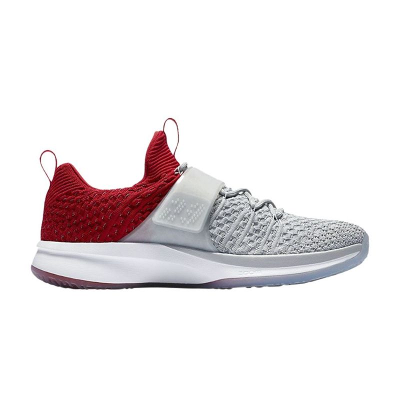 Ανδρικά Παπούτσια Air Jordan Trainer 2 Flyknit Γκρί Κόκκινος Ασήμι