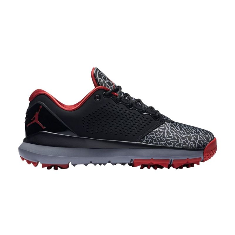 Ανδρικά Παπούτσια Air Jordan Trainer St Golf Μαύρα Κόκκινα Γκρι