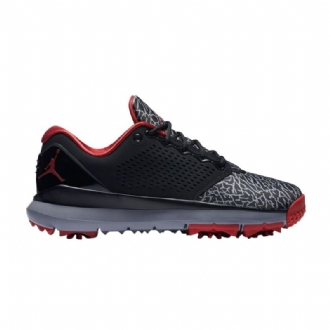 Ανδρικά Παπούτσια Air Jordan Trainer St Golf Μαύρα Κόκκινα Γκρι