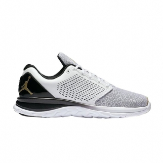 Ανδρικά Παπούτσια Air Jordan Trainer St Premium Άσπρο Μαύρος Χρυσός