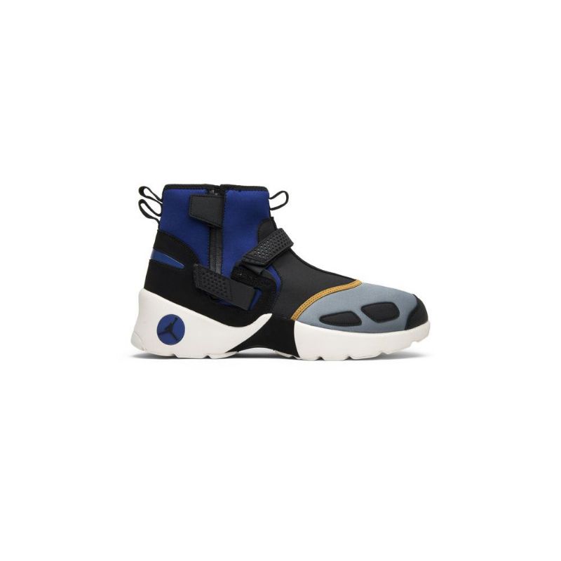 Ανδρικά Παπούτσια Air Jordan Trunner Lx High Nrg Μαύρα Μπλε Γκρι Χρυσά
