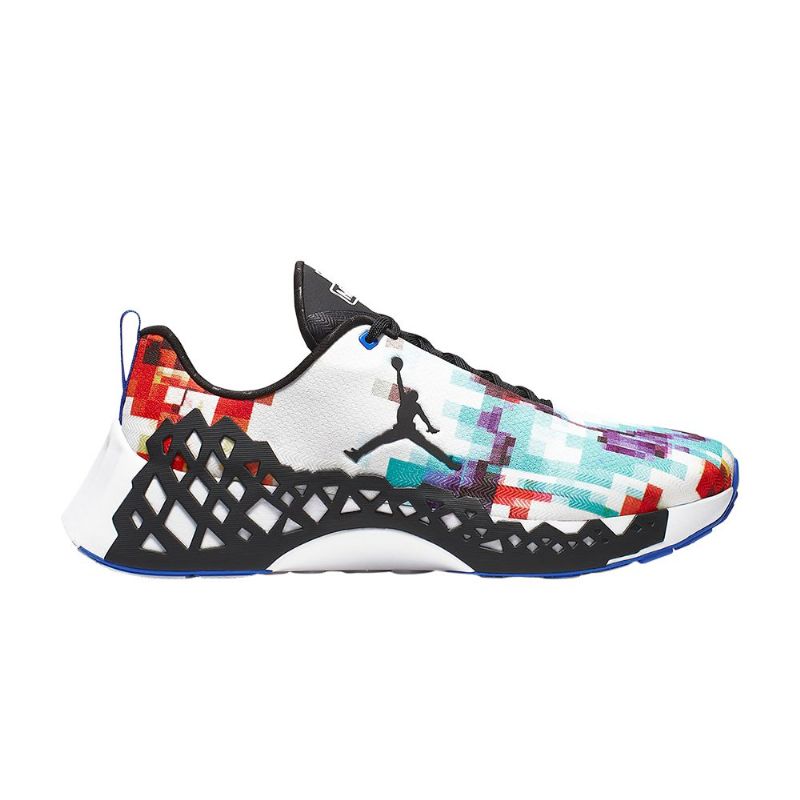 Ανδρικά Παπούτσια Air Jordan Trunner X Htm Nxt React Λευκά Μπλε Πορτοκαλί Μαύρα