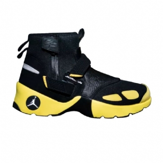 Ανδρικά Παπούτσια Air Jordan Trunner X Solefly Lx High Μαύρος Κίτρινος Άσπρο