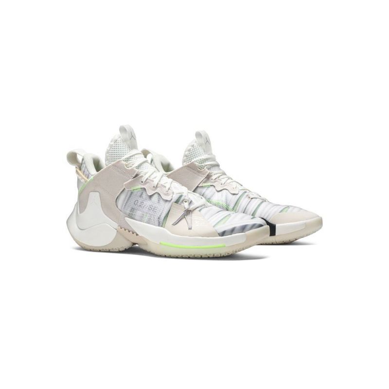 Ανδρικά Παπούτσια Air Jordan Why Not Zer0.2 Γκρί Πράσινος