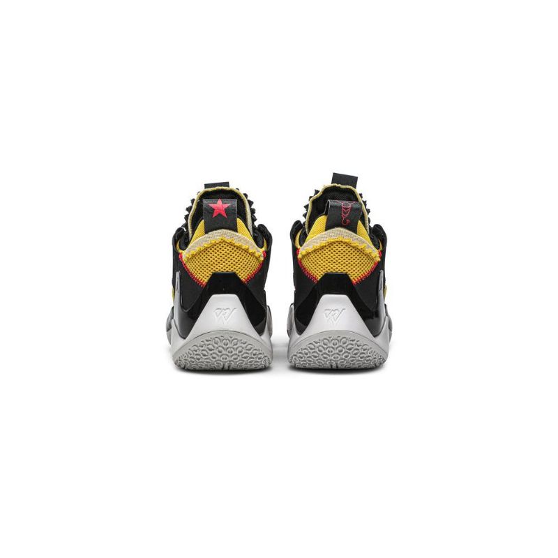 Ανδρικά Παπούτσια Air Jordan Why Not Zer0.2 Μαύρα Κίτρινα Κόκκινα Γκρι