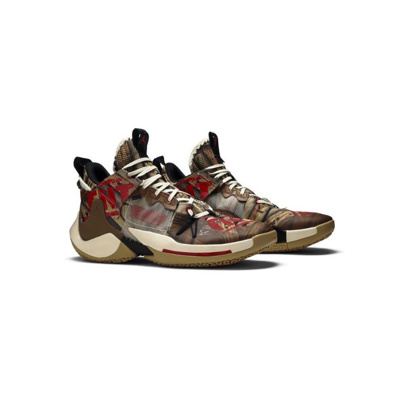 Ανδρικά Παπούτσια Air Jordan Why Not Zer0.2 Se Καστανός Κόκκινος Μαύρος