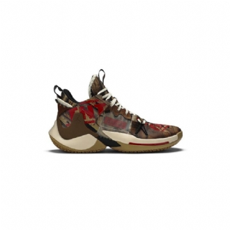 Ανδρικά Παπούτσια Air Jordan Why Not Zer0.2 Se Καστανός Κόκκινος Μαύρος