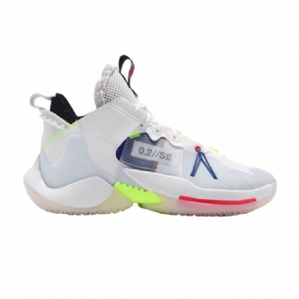 Ανδρικά Παπούτσια Air Jordan Why Not Zer0.2 Se Pf Άσπρο Μπλε Μαύρος