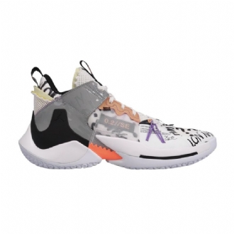 Ανδρικά Παπούτσια Air Jordan Why Not Zer0.2 Se Pf Άσπρο Πορτοκάλι Γκρί Μαύρος