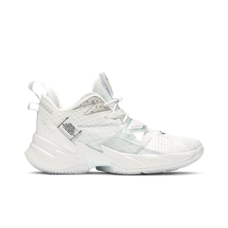Ανδρικά Παπούτσια Air Jordan Why Not Zer0.3 Άσπρο Ασήμι