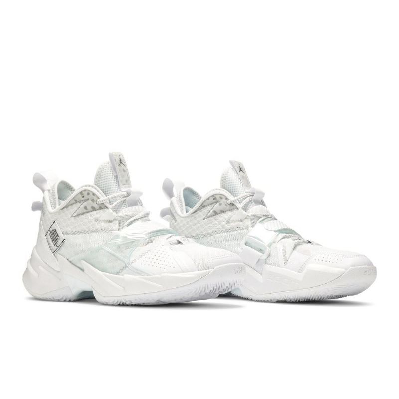Ανδρικά Παπούτσια Air Jordan Why Not Zer0.3 Άσπρο Ασήμι
