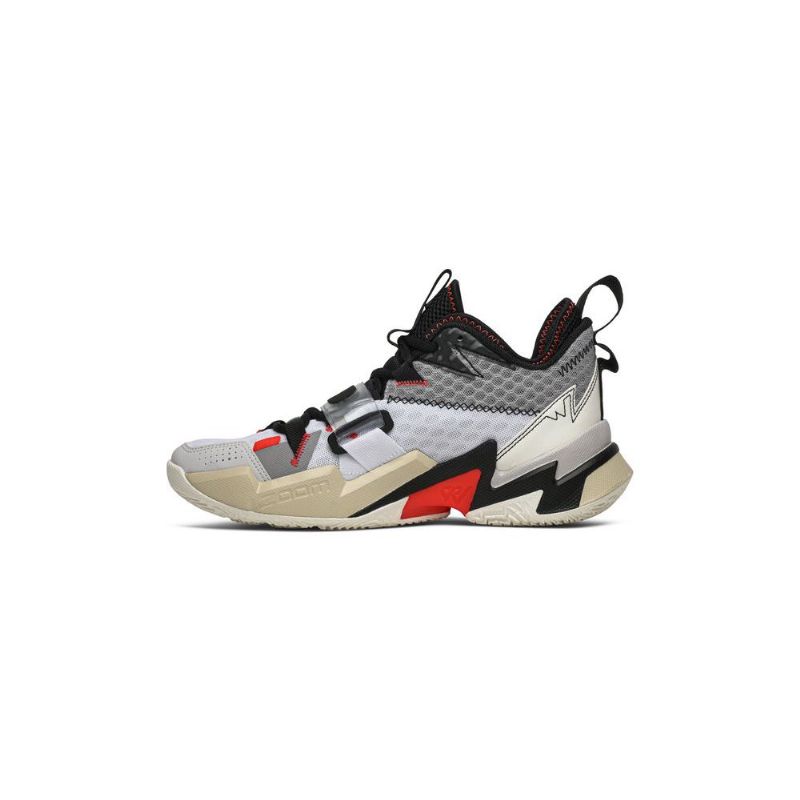 Ανδρικά Παπούτσια Air Jordan Why Not Zer0.3 Λευκά Κόκκινα Γκρι Μαύρα