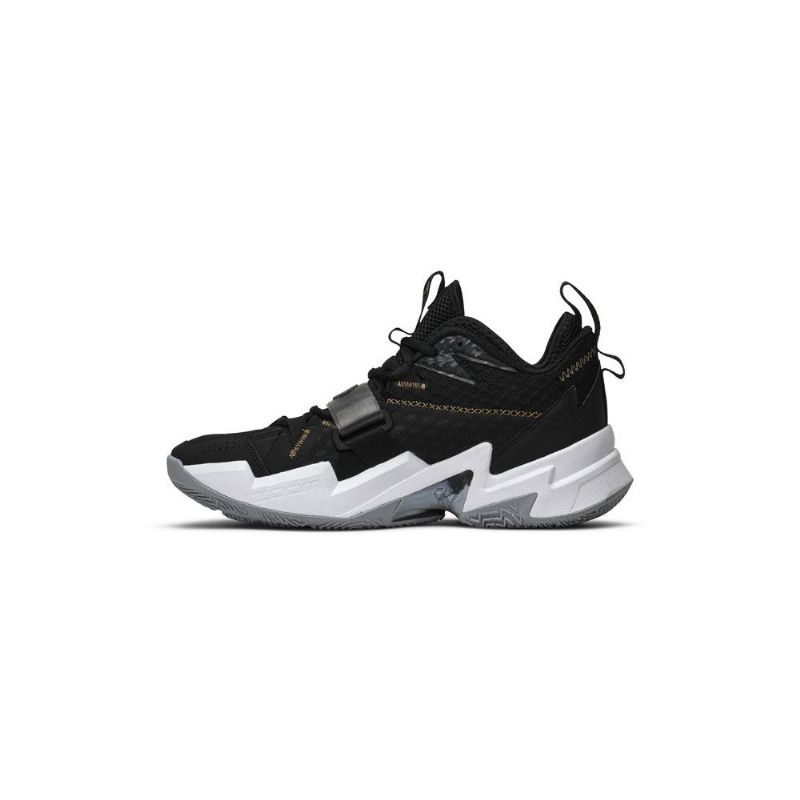 Ανδρικά Παπούτσια Air Jordan Why Not Zer0.3 Μαύρος Χρυσός Άσπρο