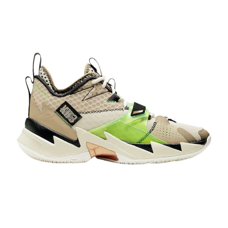 Ανδρικά Παπούτσια Air Jordan Why Not Zer0.3 Μπεζ Πράσινος Olive Μαύρος
