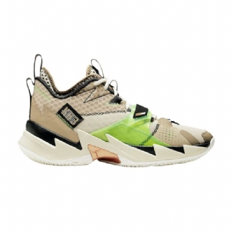 Ανδρικά Παπούτσια Air Jordan Why Not Zer0.3 Μπεζ Πράσινος Olive Μαύρος