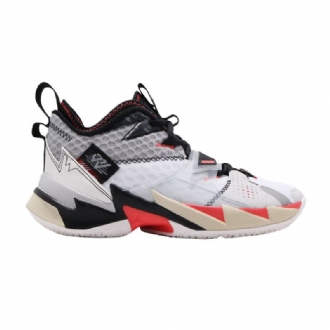 Ανδρικά Παπούτσια Air Jordan Why Not Zer0.3 Pf Λευκά Κόκκινα Γκρι Μαύρα